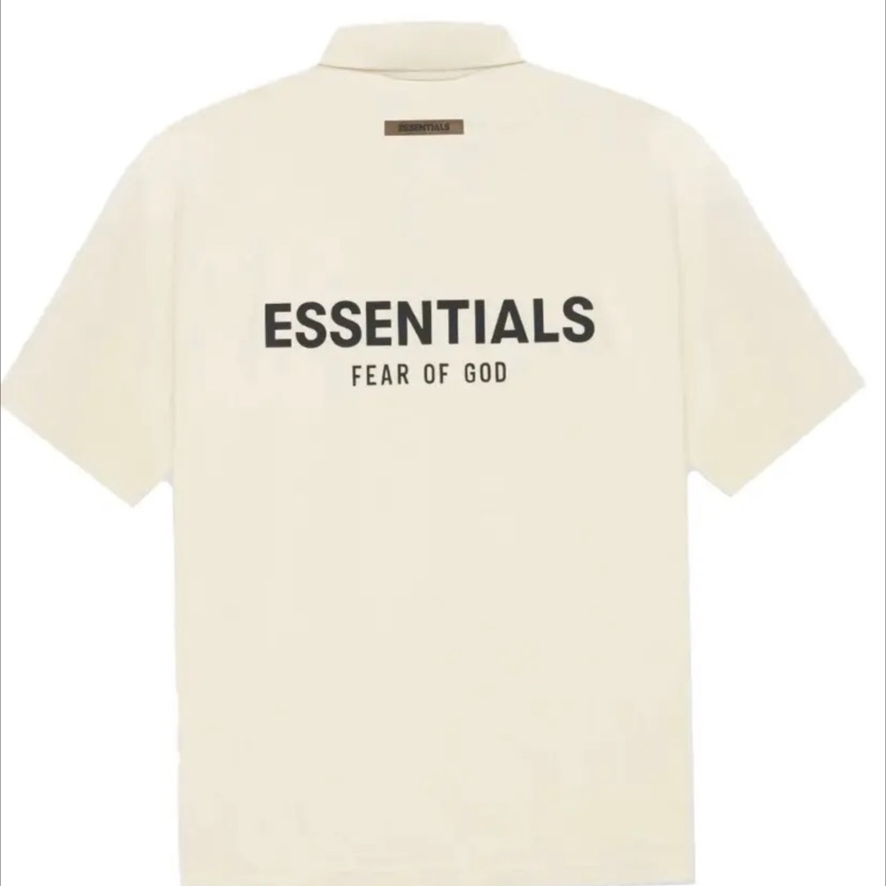 Fear of God Essentials Polo Beige S